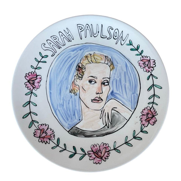 Sarah Paulson Dinner Plate