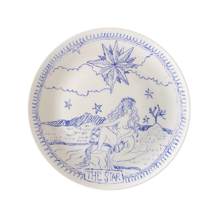 The Star Tarot Dinner Plate