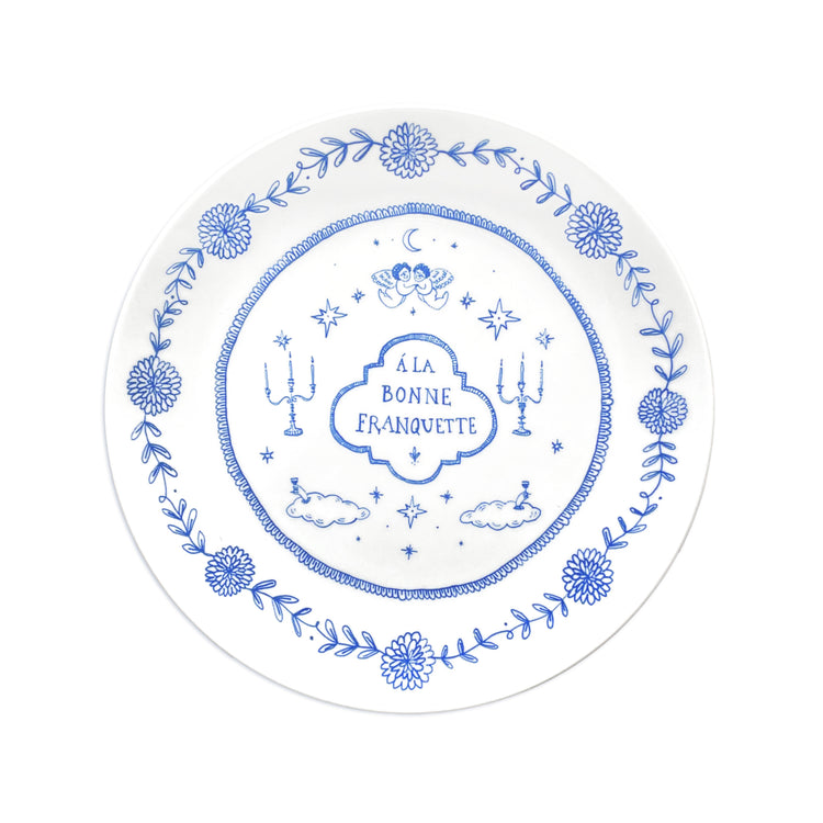 French Idiom Dinner Plate