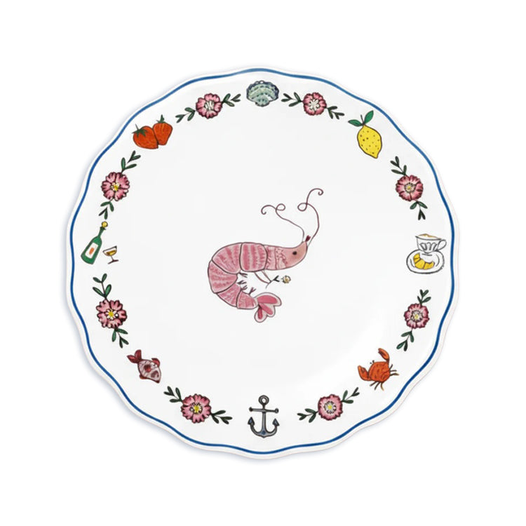 Sea Creatures Dinner Plate