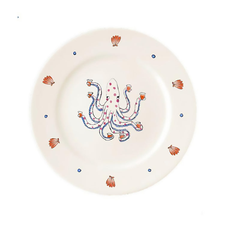 Sea Creatures Dinner Plate Set