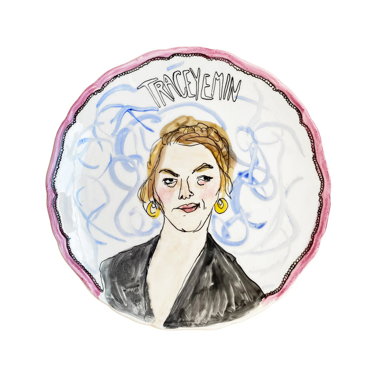 Tracey Emin Dinner Plate