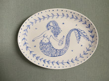 Load image into Gallery viewer, Mermaid Oval Plate
