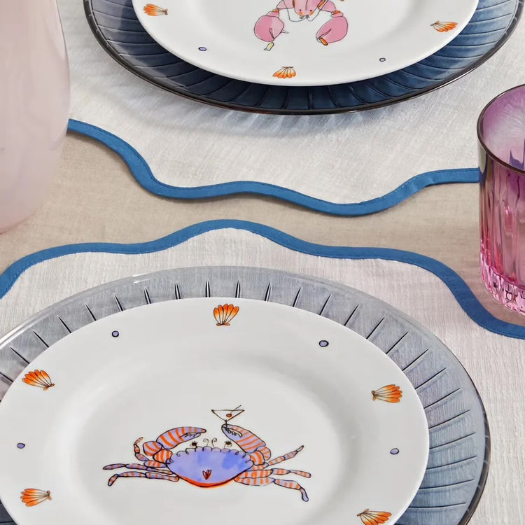 Sea Creatures Dinner Plate Set