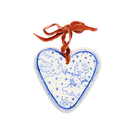 Le Vent Porcelain Pendant