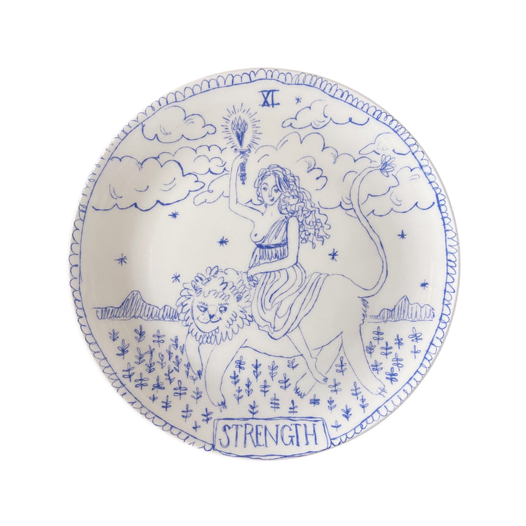 Strength Tarot Dinner Plate