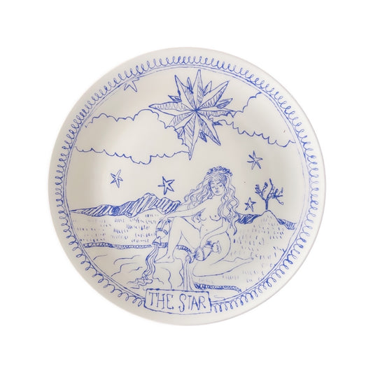 The Star Tarot Dinner Plate