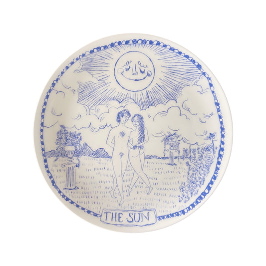 The Sun Tarot Dinner Plate