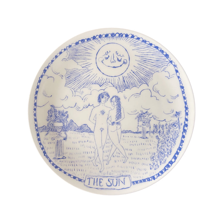 The Sun Tarot Dinner Plate