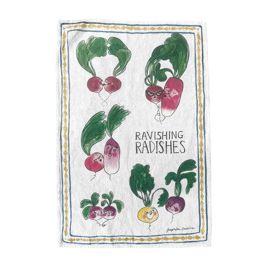 Ravishing Radish Tea Towel