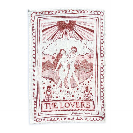 The Lovers Tea Towel