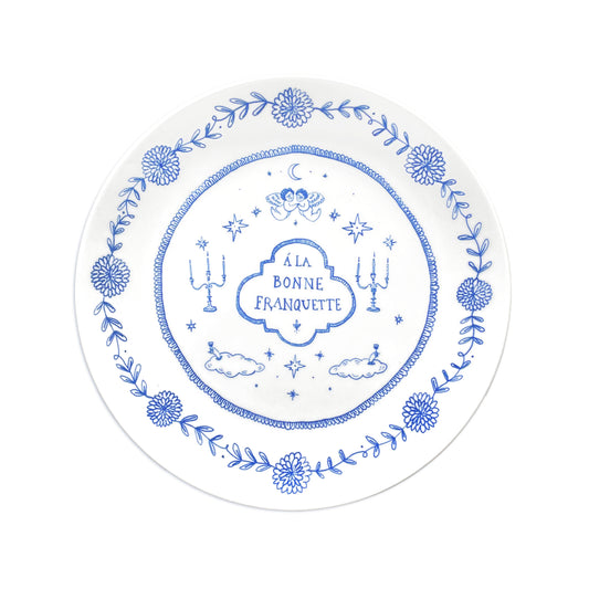 French Idiom Dinner Plate