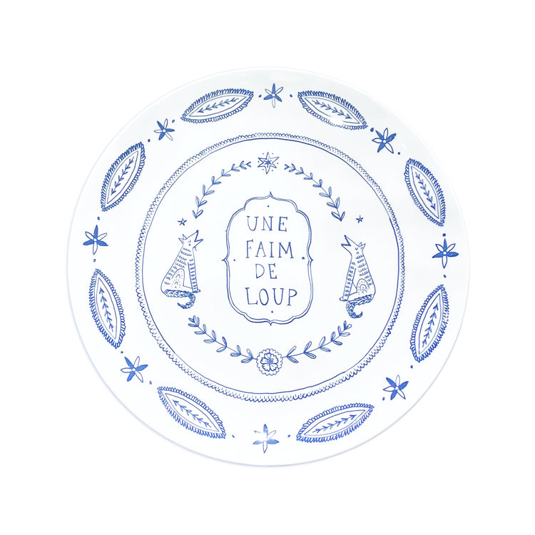 French Idiom Dinner Plate