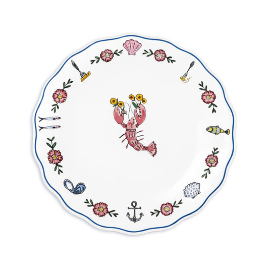 Sea Creatures Dinner Plate