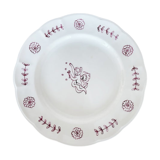 Spreading Love (left) Dinner Plate