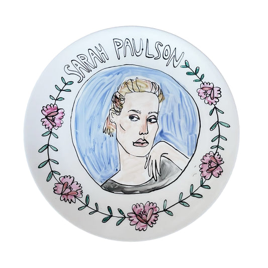 Sarah Paulson Dinner Plate