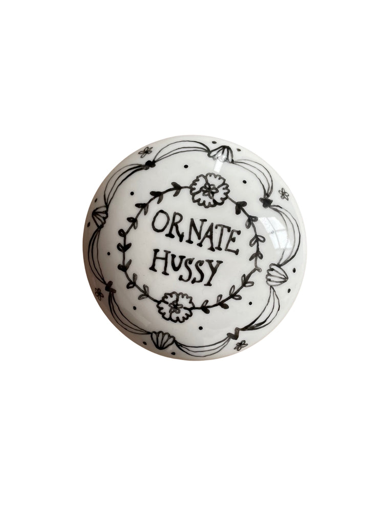 Ornate Hussy Trinket Box