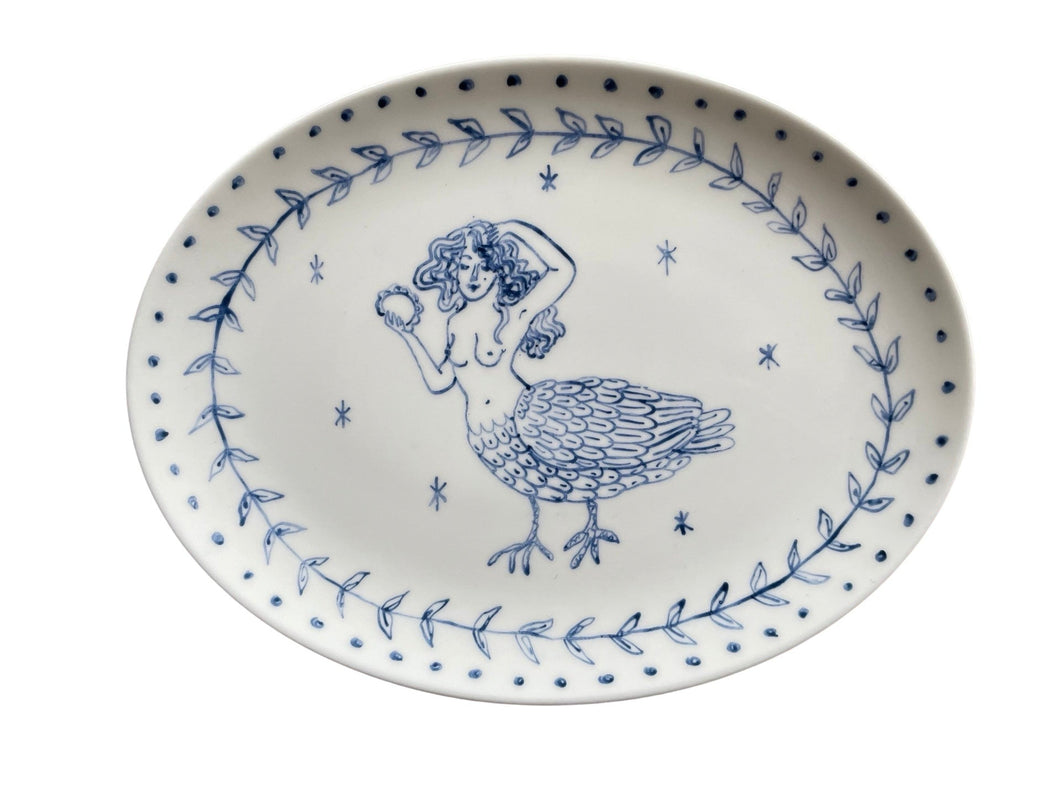 Harpy Oval Plate