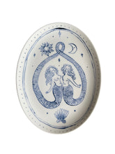 Load image into Gallery viewer, Mermaid Lovers Oval Plate
