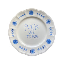 Load image into Gallery viewer, “Fuck off, it’s mine” little Plate
