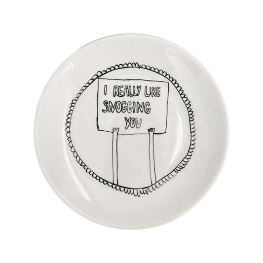 Single Coupe Rim Bespoke Dinner Plate